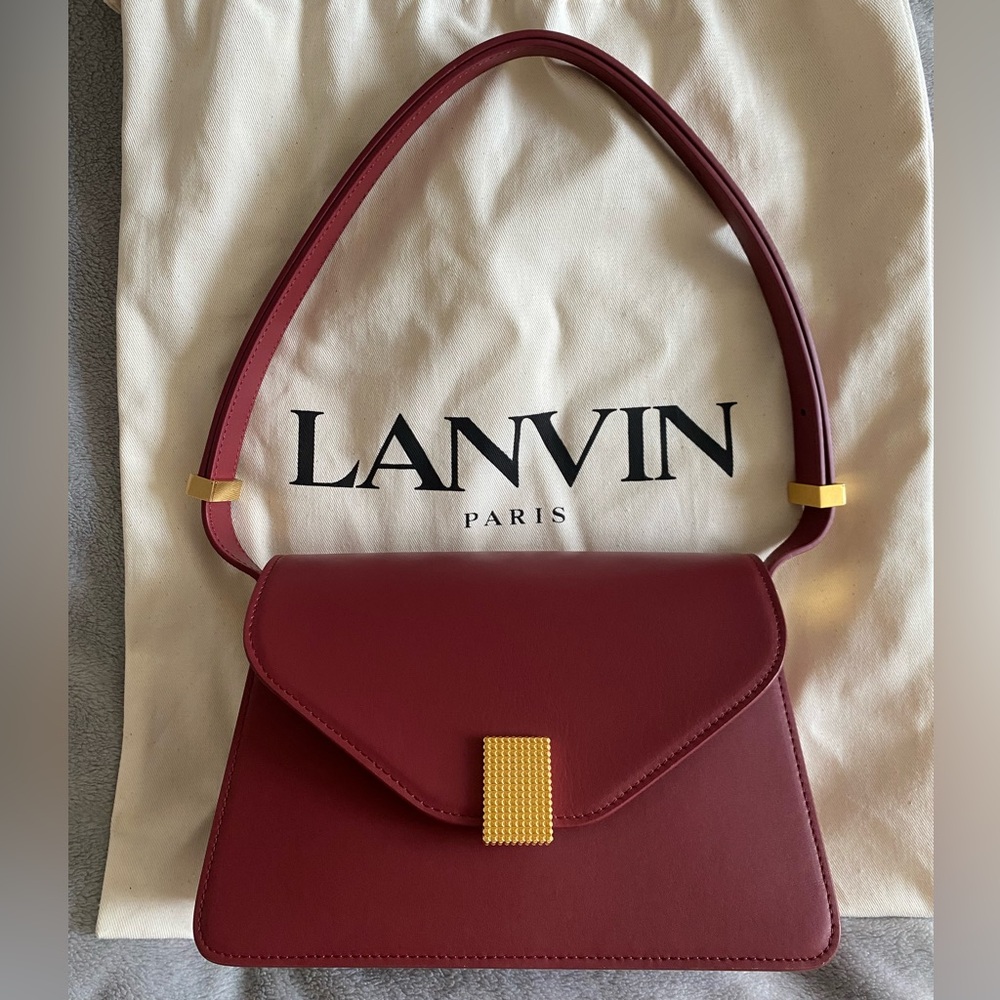Lanvin Concerto Bag Burgundy
